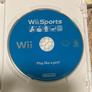 Nintendo Wii Sports Game Disc - Blue